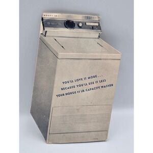 NORGE‎ 15 Automatic Washer Vintage Product Literature Advertising Card